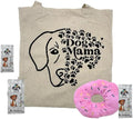 AETN Creations Dog Mama Tote Bag & Goodies Gift Set - Treats, Toy, and Love for Dog Mums