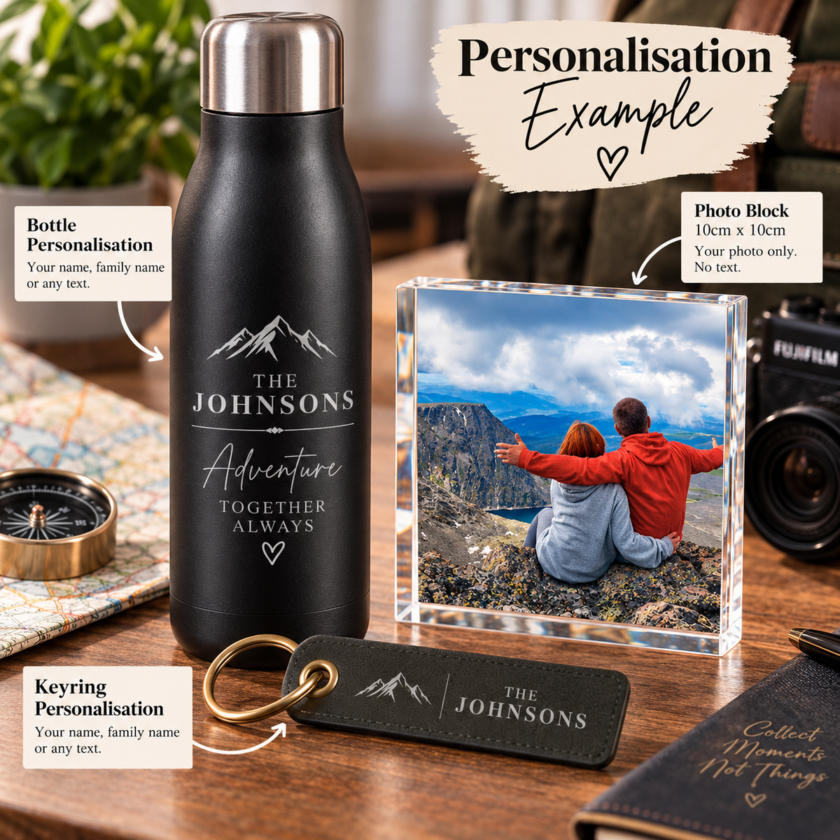 Personalised Travel Gift Set