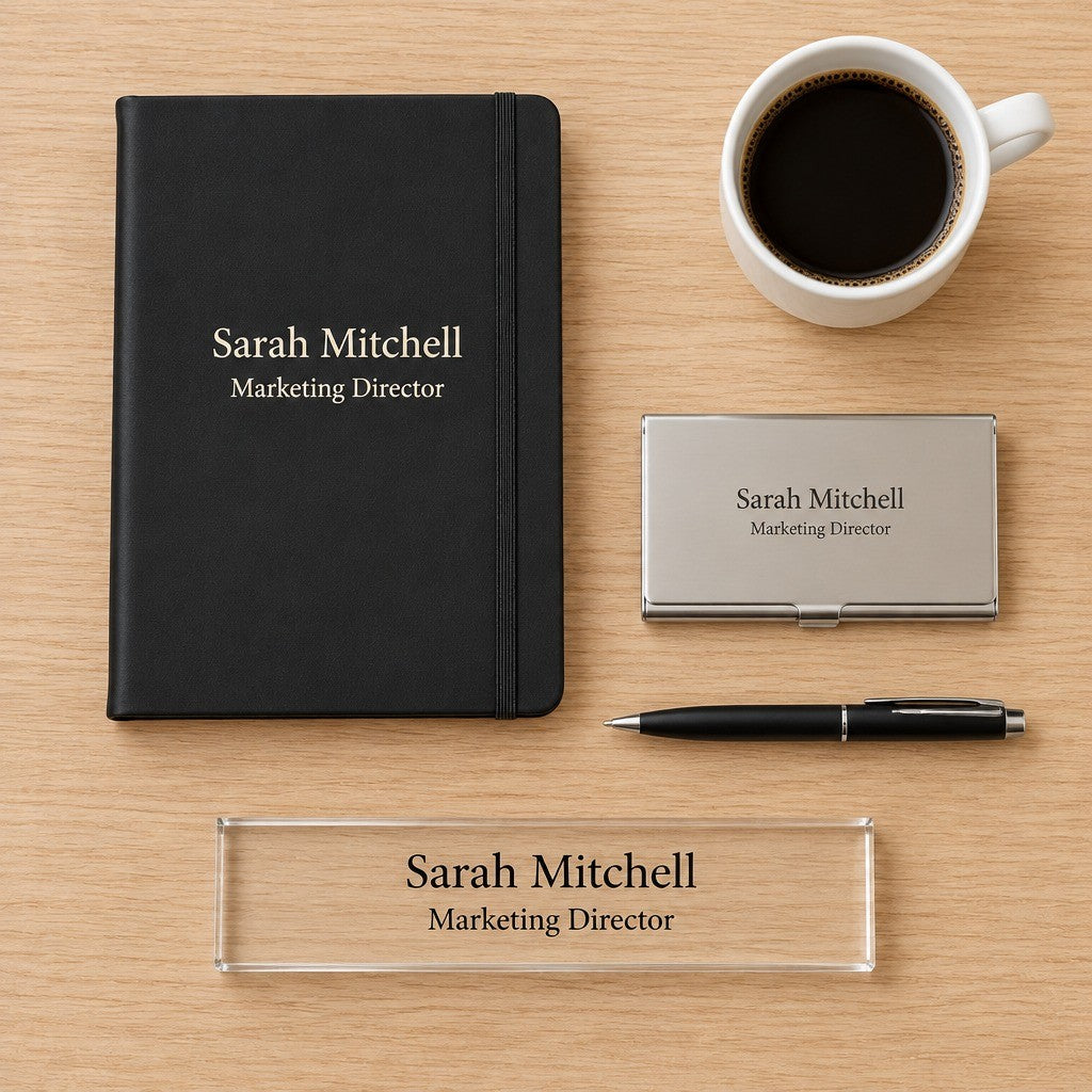 Personalised Desk Gift Set