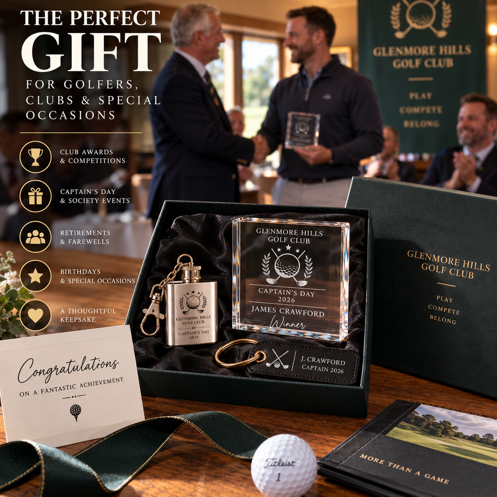 Personalised Golf Gift Set