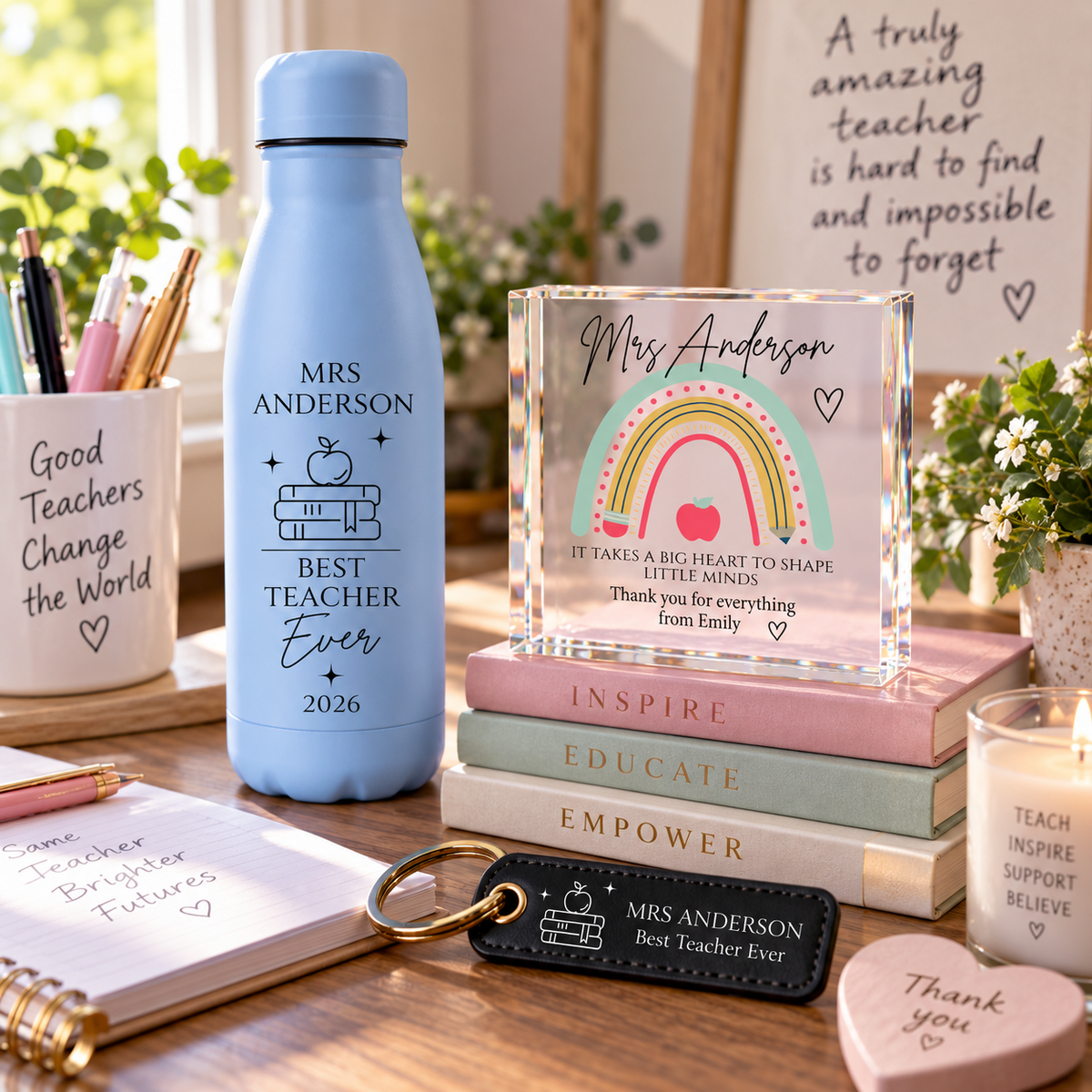 Personalised Teacher Gift Set