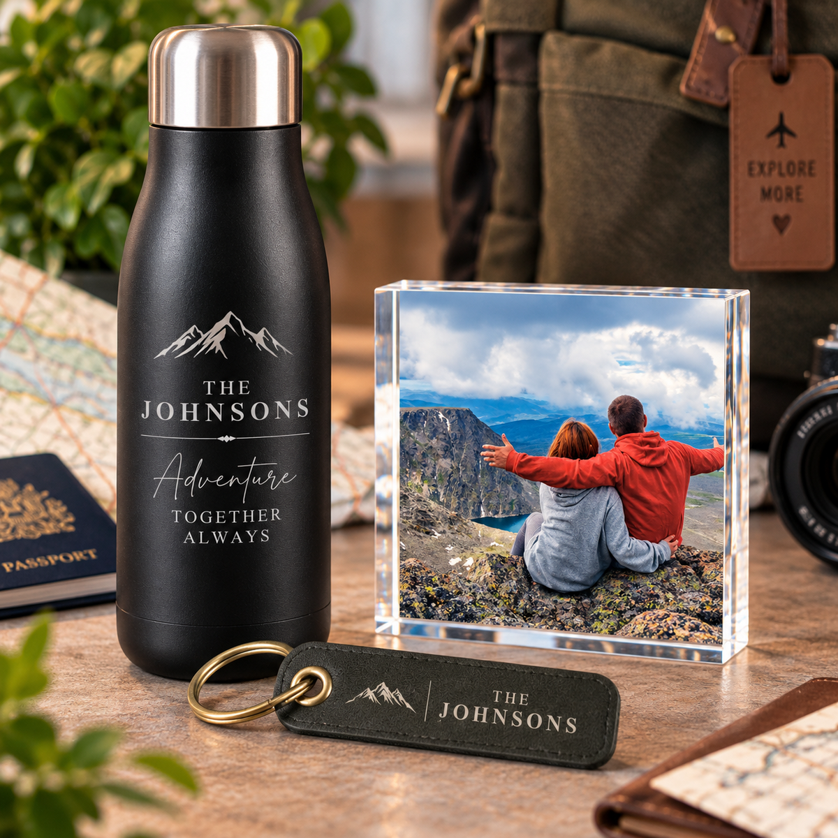 Personalised Travel Gift Set