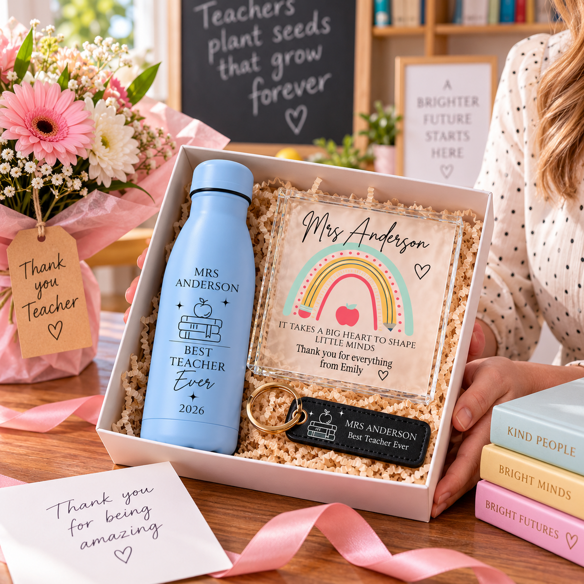 Personalised Teacher Gift Set