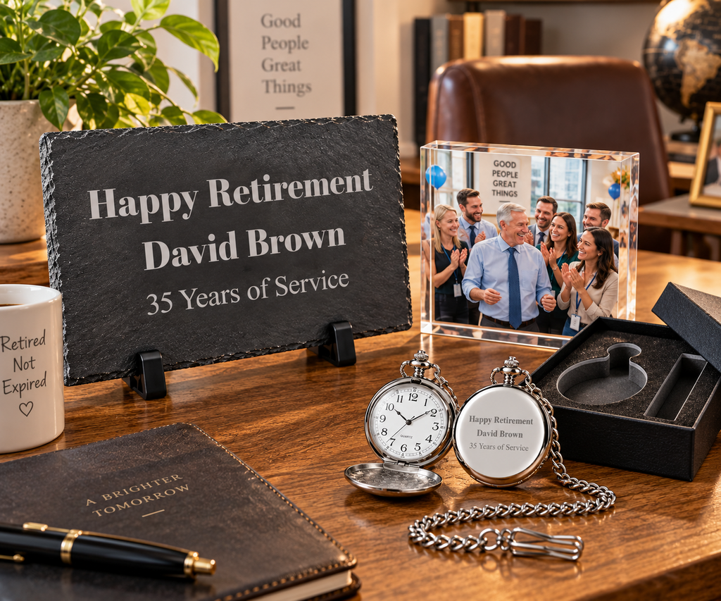 Personalised Retirement Gift Set