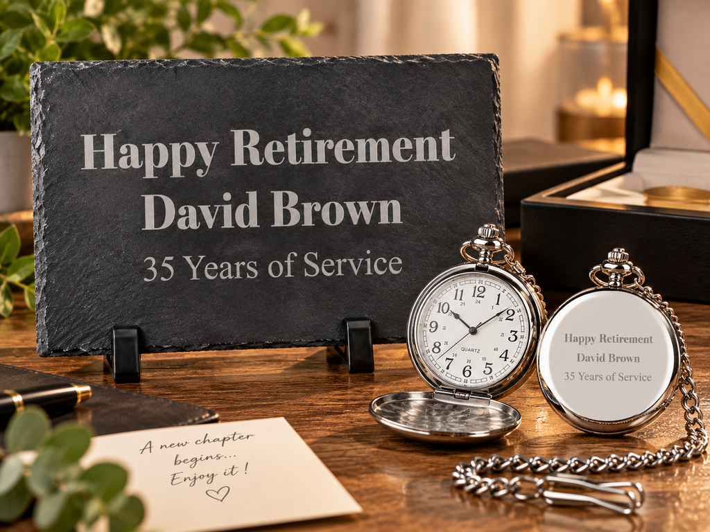 Personalised Retirement Gift Set