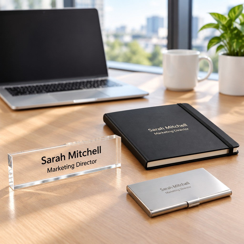 Personalised Desk Gift Set