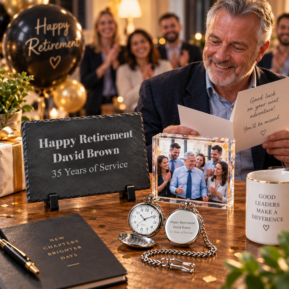 Personalised Retirement Gift Set