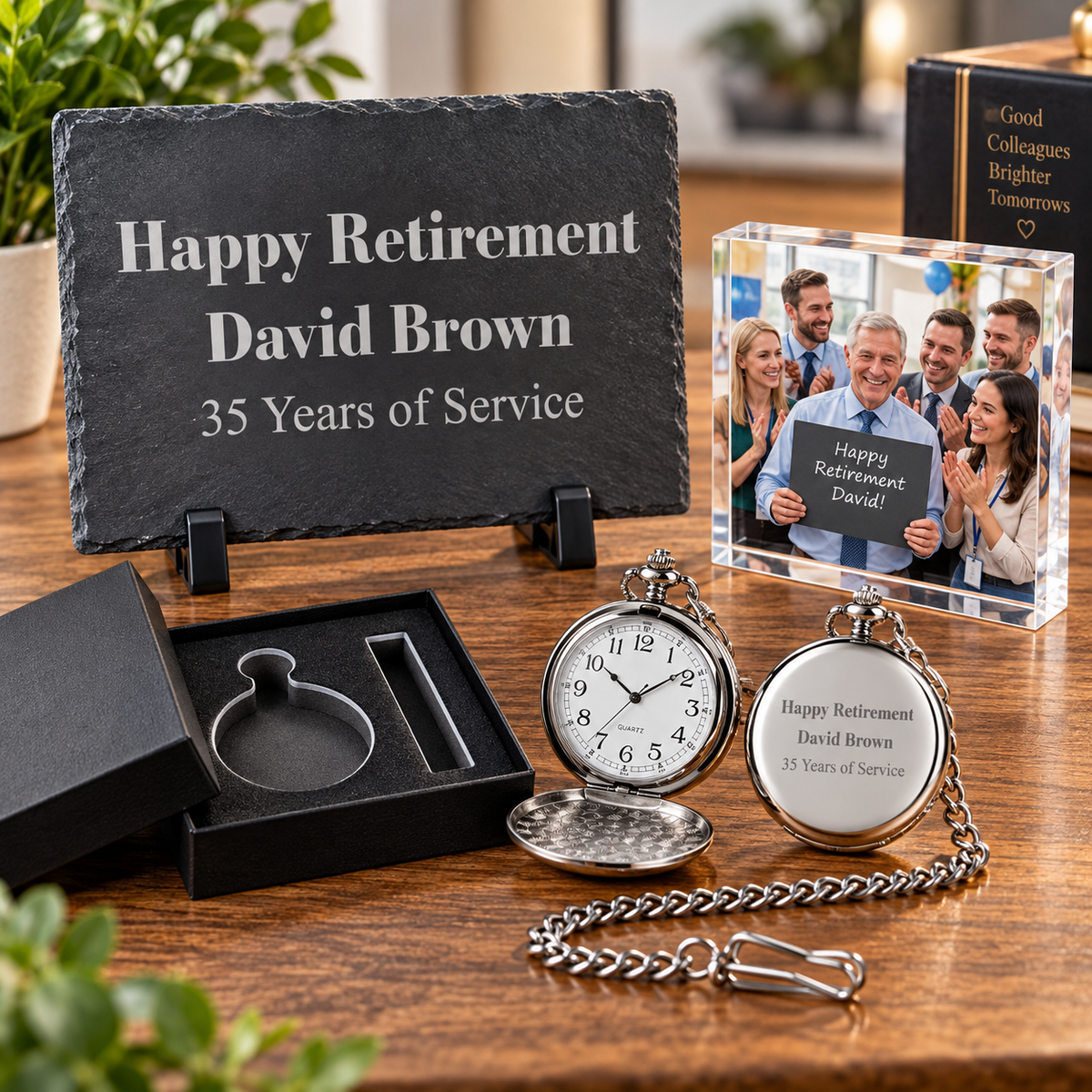 Personalised Retirement Gift Set