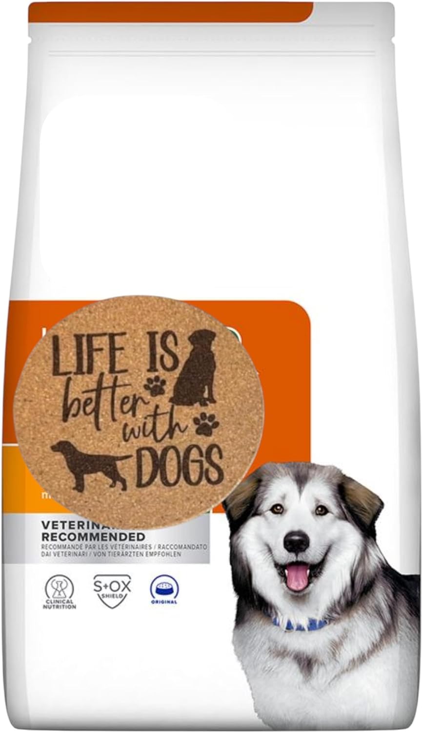 AETN Creations C/D Metabolic Style Dog Food Bundle 1.5kg Dry with Exclusive Dog Quote Coaster – Weight Management & Urinary Health Support