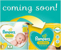 Pampers New Baby Nappies Jumbo Pack, Size 2, 2 x 68 Pack