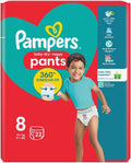 Pampers Baby Dry Nappy Sz8 X22