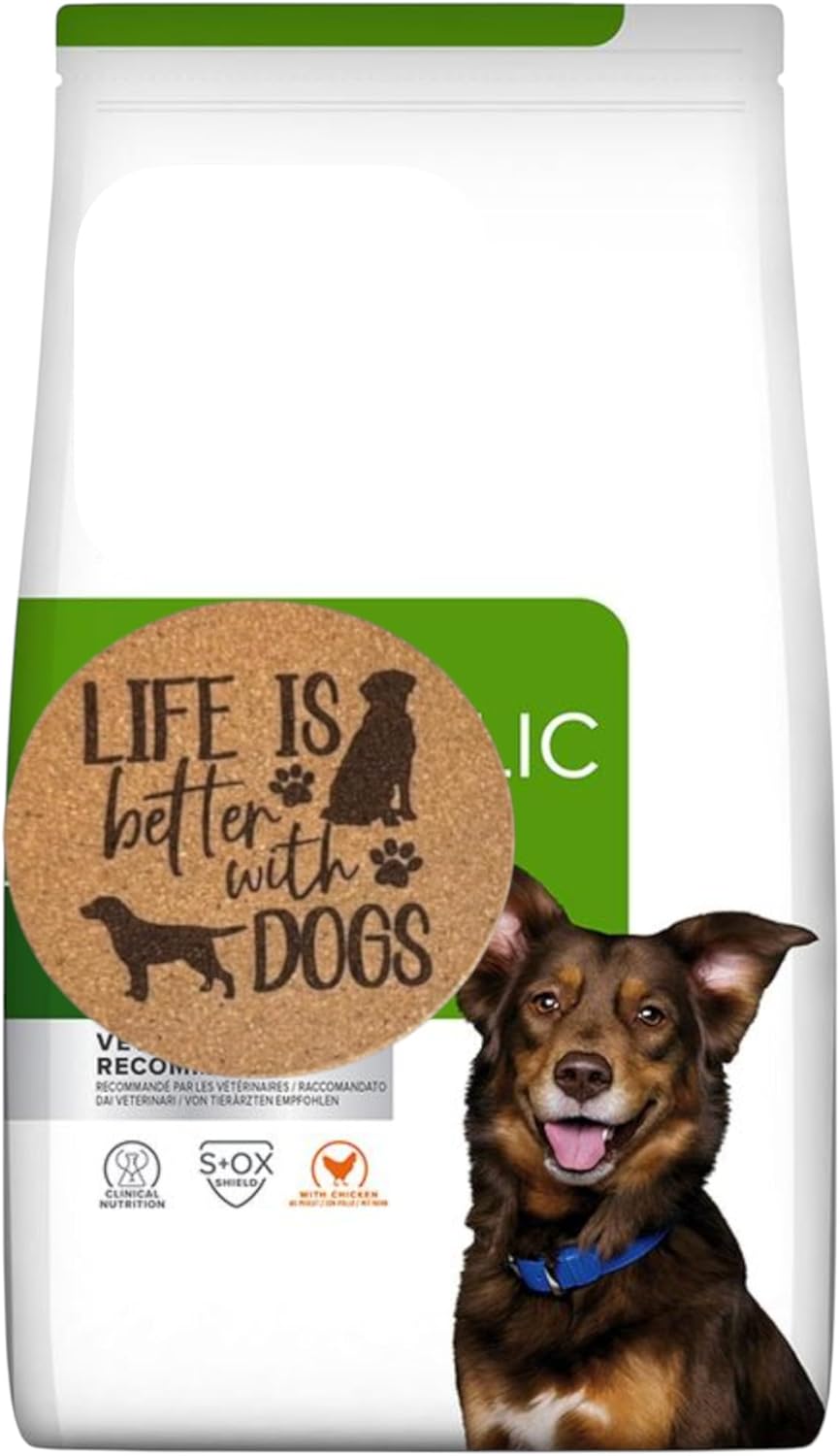 AETN Creations Metabolic Dry 1.5kg Dog Food Bundle with Aetn Coaster