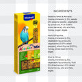 AETN Creations Mixed 2 Pack Cracker Treats Budgies Vitakraft plus Fridge Magnet Kracker Bird Food Vitamins, Banana, Paprika Kiwi Sticks
