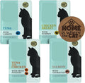 AETN Creations Soup Bundle Mixed Flavours Wet Cat Food 16x40g – Grain-Free Chicken & Fish Recipes in Broth – Supplementary Meal for Adult Cats – With AETN Exclusive Cat Quote Coaster