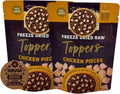 AETN Creations Bundle of Freeze Dried Dog Food Toppers 2x30g – Chicken Flavour – Natural Protein Boost for Dogs with AETN Exclusive Coaster