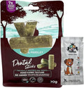AETN Creations Bundle of Puppy Dental Sticks 70g with Mint and Parsley Pack plus AETN Jerky Dog Treat, Promotes Healthy Teeth and Gums in Growing Puppies