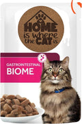 AETN Creations Gastrointestinal Biome Cat Pack 12x85g Wet Cat Food plus AETN Chicken Cat Treat, Digestive Support & Complete Diet Formula
