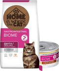 AETN Creations Gastrointestinal Biome Cat Bundle – 1.5kg Digestive Care Dry Food with 1x82g Wet Stew Tin and Exclusive Cat Coaster