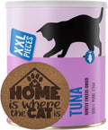 AETN Creations Cat Treat Bundle – Freeze Dried Tuna Snacks 180g – Grain Free, High Protein Treats for Adult Cats with AETN Exclusive Cat Coaster