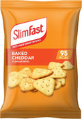 SlimFast • Baked Cheddar Cheese Bites • Oven Baked not Fried • Only 95 Cals • Healthy Snack • Low Calorie • 24 x 23g