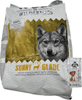 AETN Creations Wolf of Wilderness Adult Sunny Glade 1kg Bag Chicken with Venison Flavour Grain-Free, High-Protein Dry Dog Food with AETN Jerky Treat