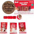 AETN Creations Christmas Pet Gift Bundle – Bark-Cuterie Treat Selection 200 g + Festive Treat Stocking 120 g + Christmas Coaster | Holiday Dog Lover Gift Set