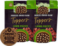 AETN Creations Bundle of Freeze Dried Dog Food Toppers 2x30g – Lamb Flavour – Natural High-Protein Meal Enhancer for Dogs with AETN Exclusive Coaster