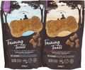 AETN Creations Puppy Training Treat Bundle 2x225g Turkey and Salmon Hypoallergenic Snack for Puppies with Delicious AETN Exclusive Coaster