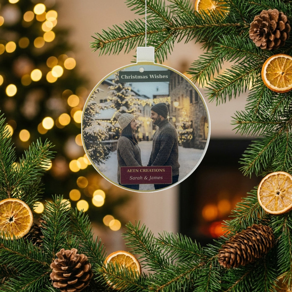 Bauble on Christmas tree