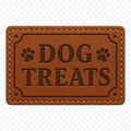 Dog treat glass jar 600ml with cork lid and dog treats design