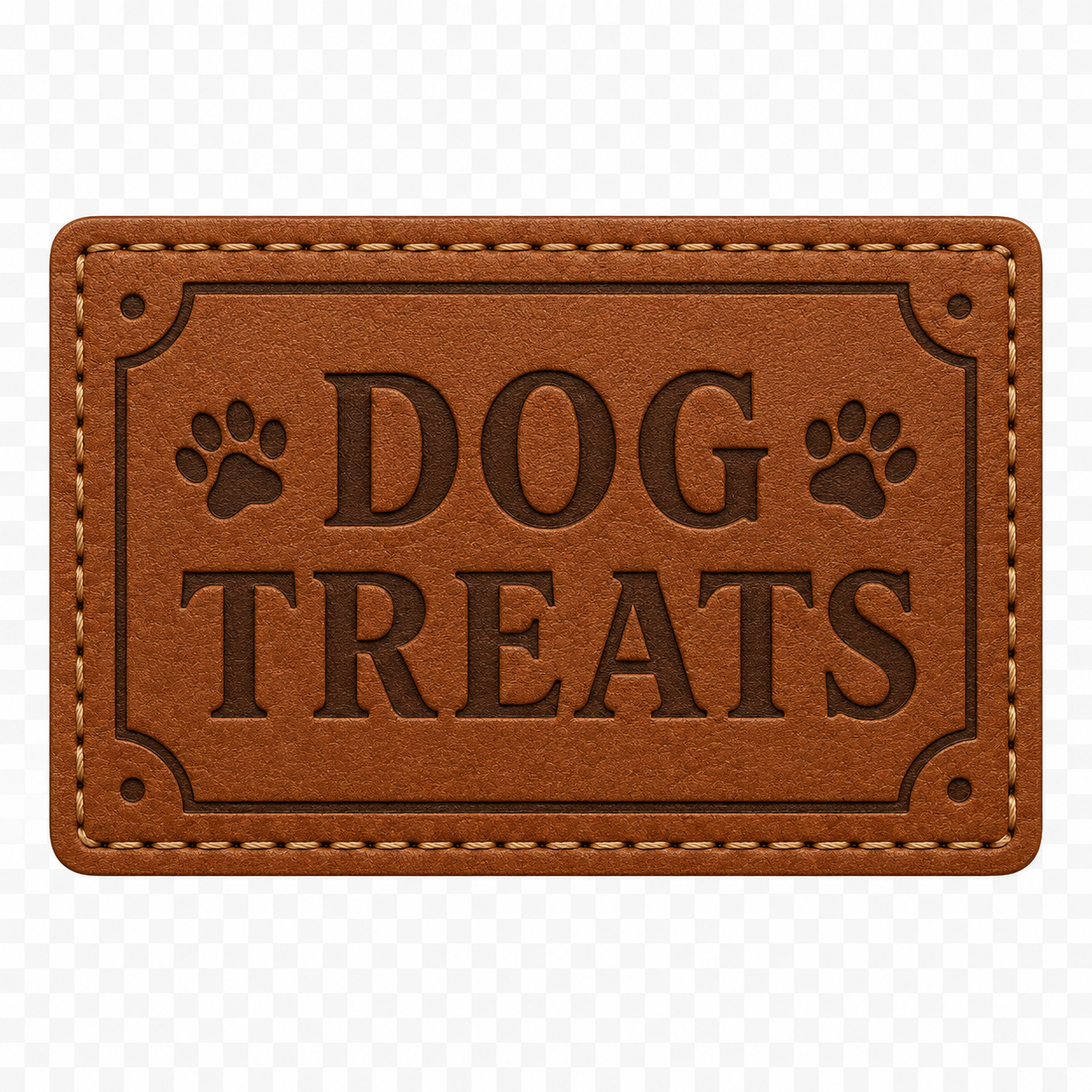 Dog treat glass jar 600ml with cork lid and dog treats design