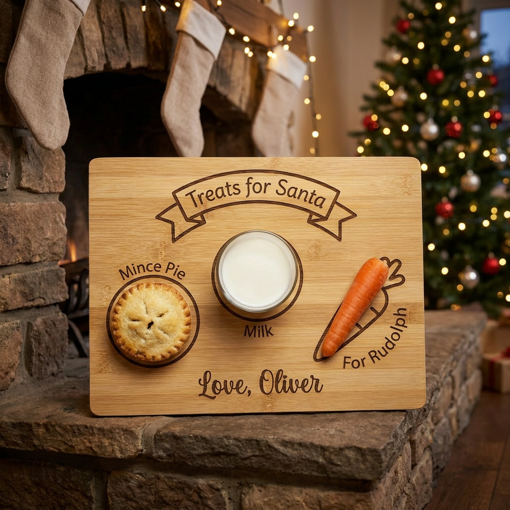 Personalised Christmas Eve Treat Board