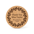 Personalised Teacher Christmas Coaster