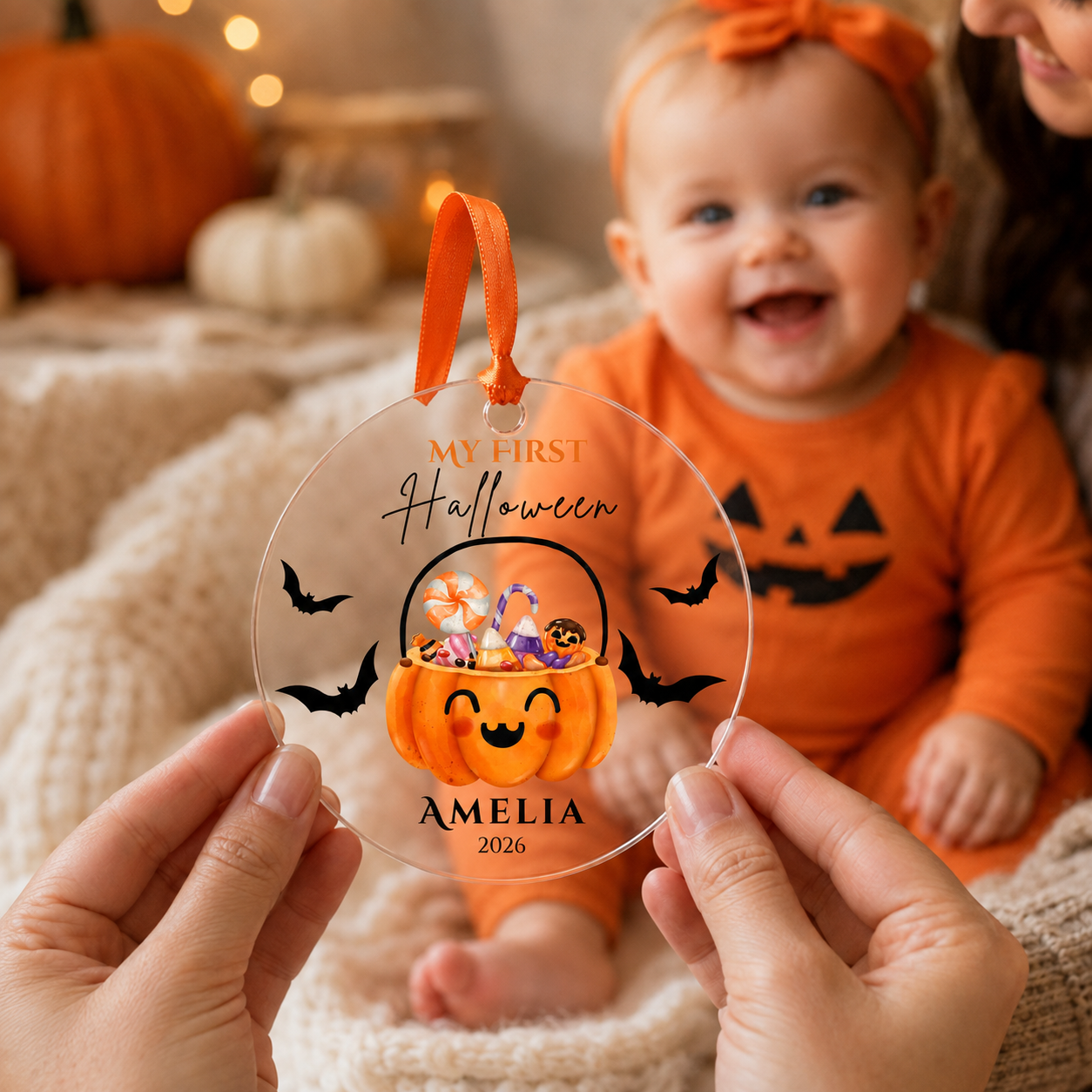 First Halloween bauble lifestyle